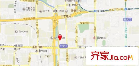 廣安門北街20號(hào)樓交通圖