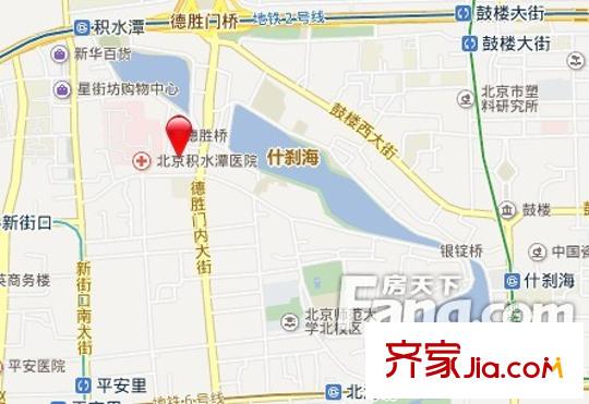 辛勤胡同交通圖