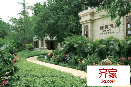 橡树湾实景图园林2012.03