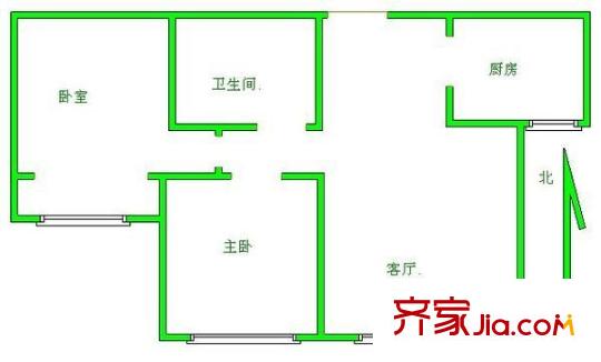 康营家园 户型图