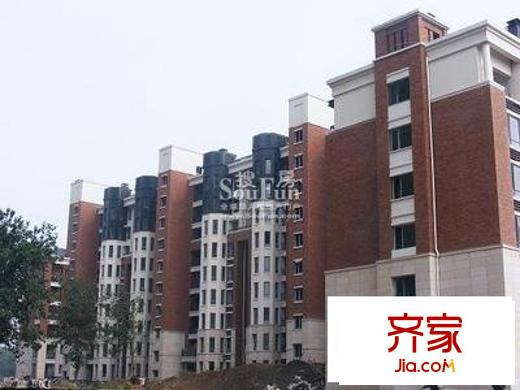 橡树湾外景图小区楼体近景