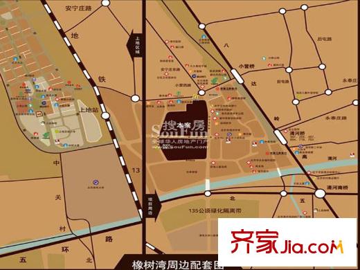 橡树湾配套图周边-爱儿坊国际双语幼儿园