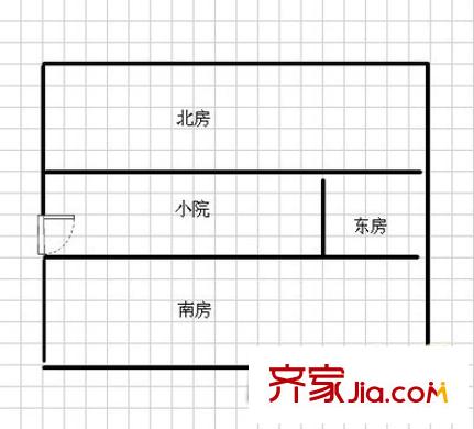 北京 天慶胡同2號樓 戶型圖