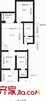 美樹假日嘉園 2室 戶型圖