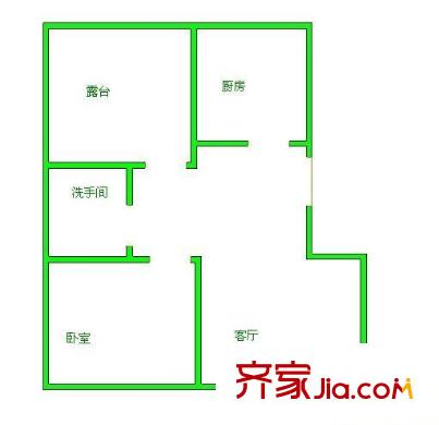 康营家园 户型图