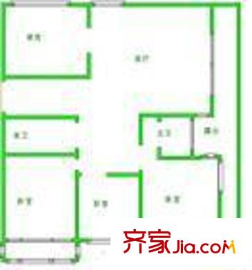 新城东里 4室 户型图