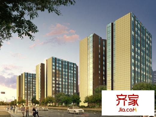 东亚创展国际外景图远观