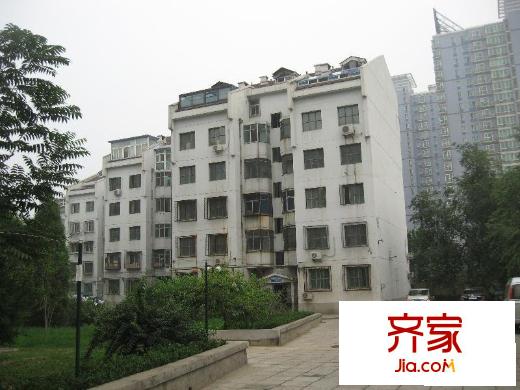 阳光南里外景图道路