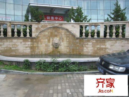 中国第一商城外景图喷泉