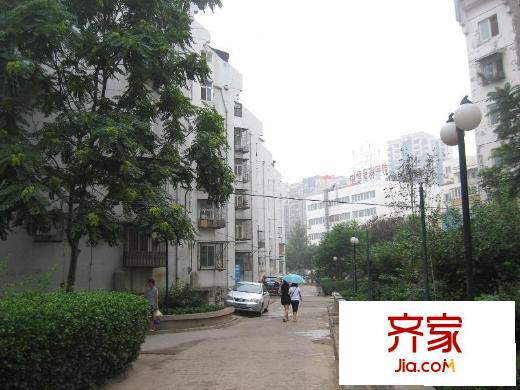 阳光南里外景图道路