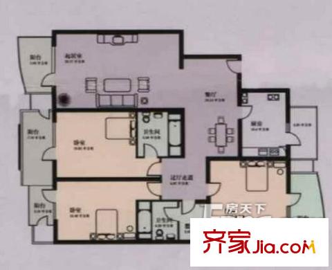 远洋光华国际 户型图