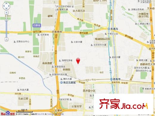 美丽经典园交通图