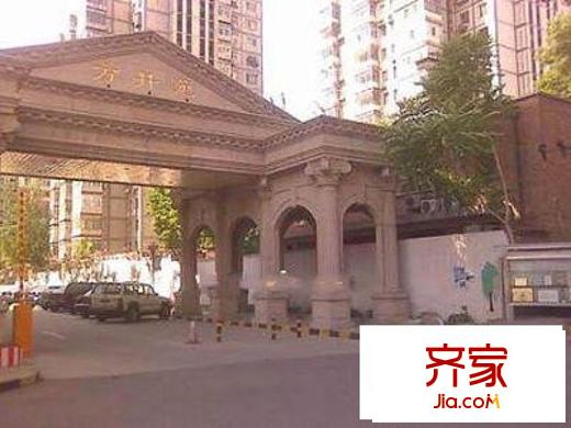 方丹苑外景图大门