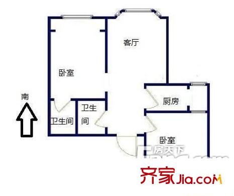 住邦2000 户型图