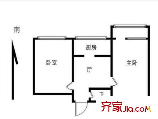车道沟东里户型图