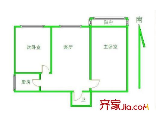 车道沟东里户型图