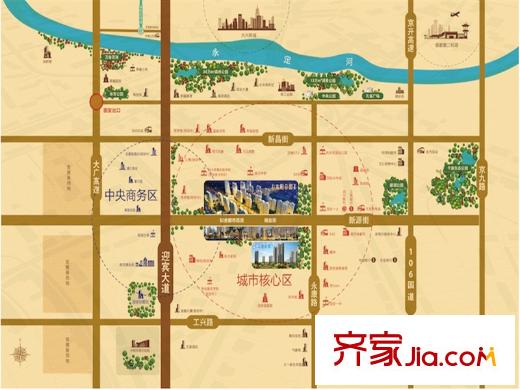 金海太陽公園交通圖區(qū)位圖
