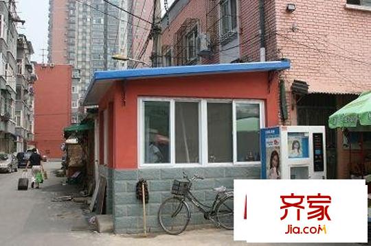 车道沟东里外景图实景图