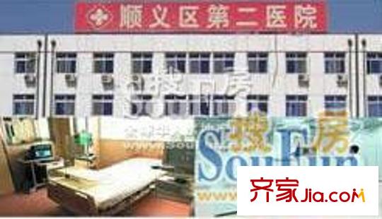 顺鑫澜庭配套图顺义区第二医院
