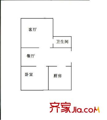 溪水花园 户型图