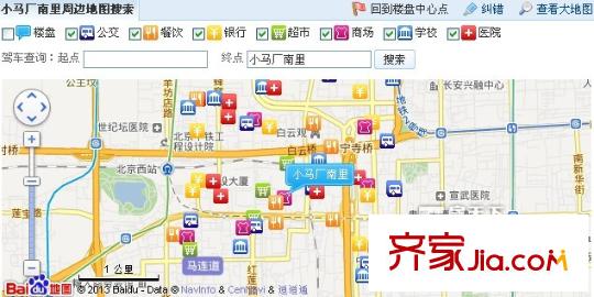 小馬廠南里配套圖周邊