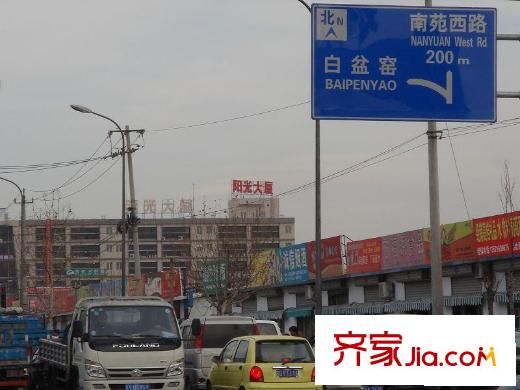 天伦锦城配套图周边-路标