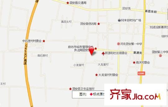 愛方城交通圖
