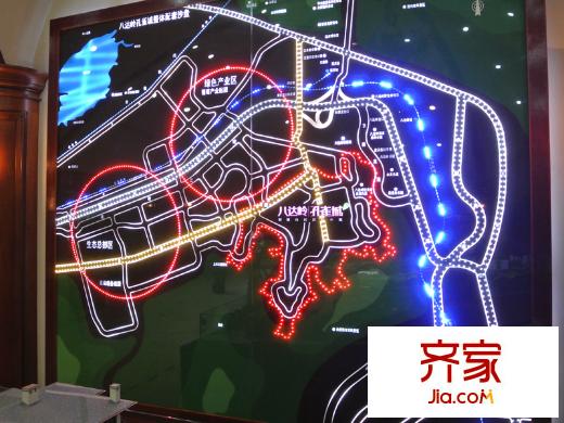 八達(dá)嶺孔雀城售樓處2014.06