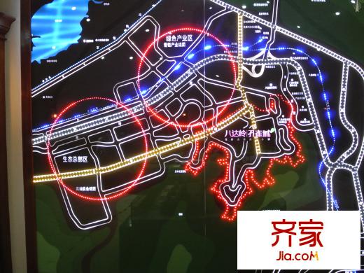 八達(dá)嶺孔雀城售樓處2014.06