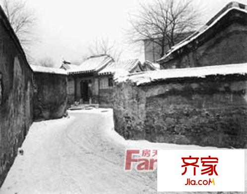 劉蘭塑胡同外景圖