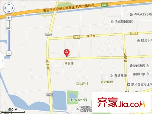 阿凯笛亚庄园交通图