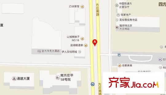 方嘉国际交通图