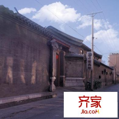 小石橋胡同外景圖 