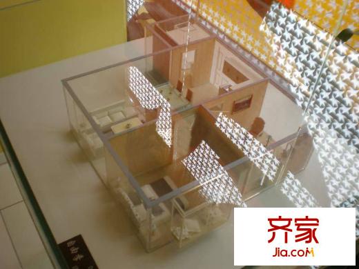 FREE自由季实景图售楼处户型模型2010.7.28