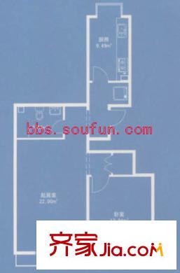空港米兰花园户型图G户型已售完 1室1厅1卫1厨
