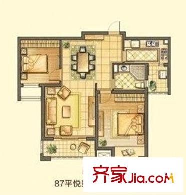 石油公司家属楼户型图户型图