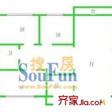 上海 涇華新村 戶型圖
