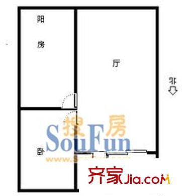 上海 涇華新村 戶型圖