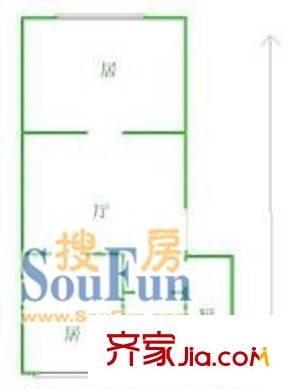 上海 涇華新村 戶型圖