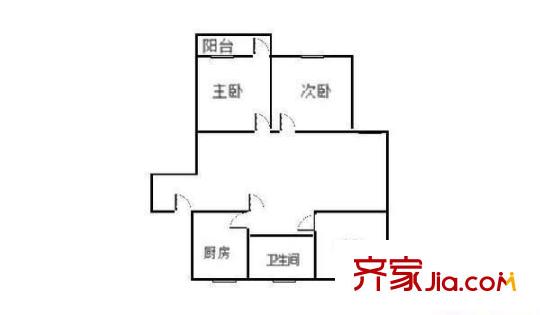 遠(yuǎn)東小區(qū) 3室 戶型圖