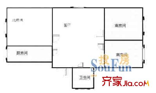 上海 协友公寓 户型图
