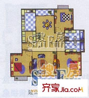 上海 博捷名苑 戶型圖