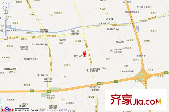 保利艾廬交通圖