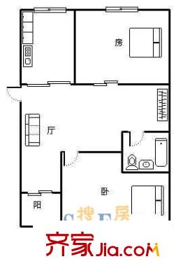 上海 新兴大厦公寓楼 户型图