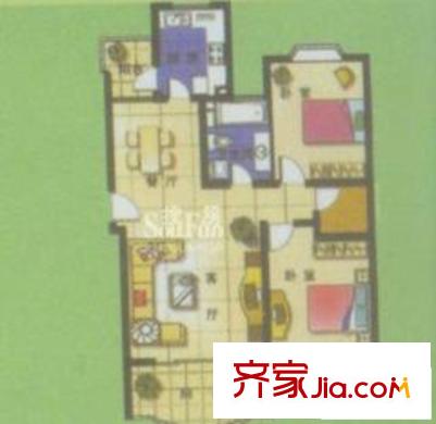 上海 汇佳新苑 户型图
