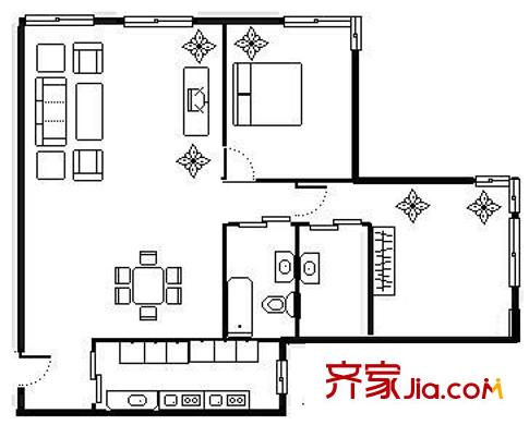 上海 丹楓苑 戶型圖
