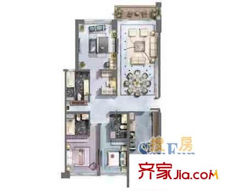上海 香港广场 户型图