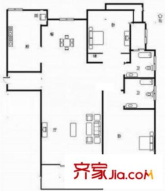 上海 丹楓苑 戶型圖