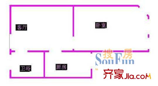 上海 祥安公寓 户型图