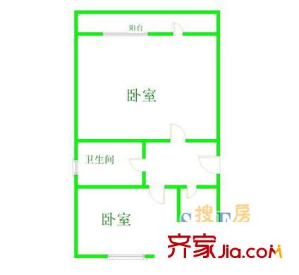 上海 友谊二村 户型图